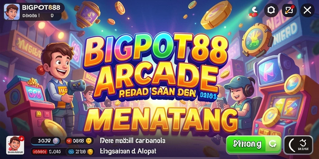 Screenshot gameplay BIGPOT88 yang menampilkan aksi Arcade seru.