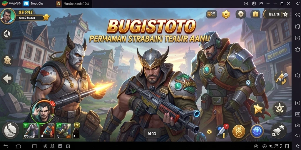 Tangkapan layar gameplay yang menampilkan aksi dan strategi dalam BUGISTOTO.