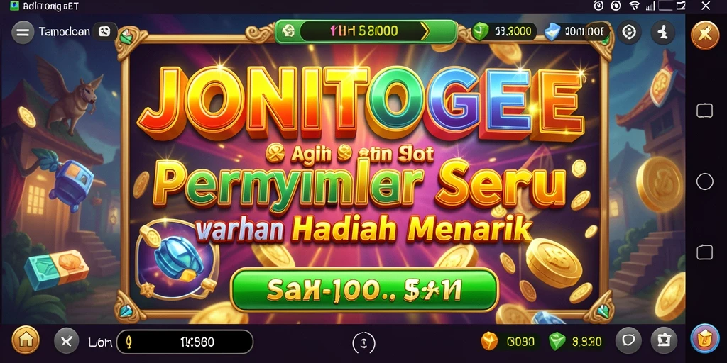 Tampilan menarik dari gameplay Slot JONITOGEL yang seru.