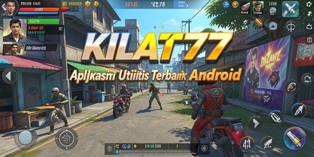 Tampilan antarmuka KILAT77 dengan fitur Utility yang lengkap.